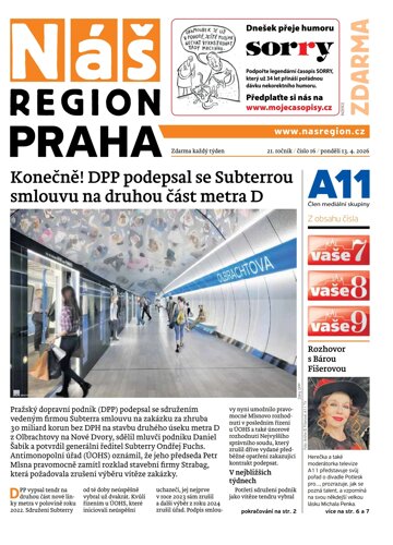 Obálka e-magazínu Náš Region - Praha 16/2026