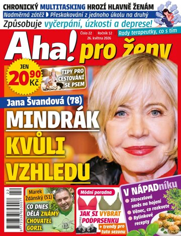 Obálka e-magazínu AHA! pro ženy 22/2026