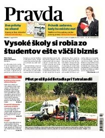 Obálka e-magazínu Pravda 14.8.2010