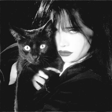 Obálka uvítací melodie Black Haired Madonna