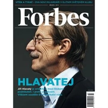Obálka audioknihy Forbes březen 2014