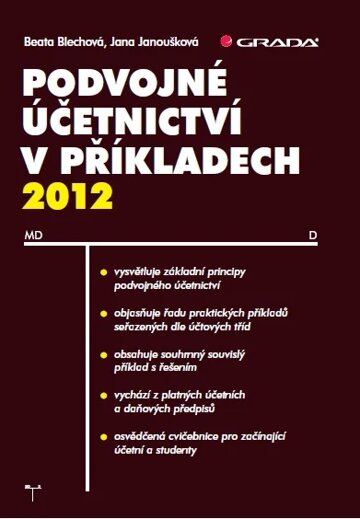 Obálka knihy Podvojné účetnictví v příkladech 2012