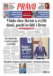 Deník Právo 12.5.2023