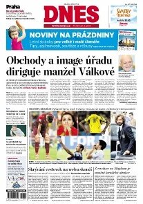 Obálka e-magazínu MF Dnes 27.6.2014