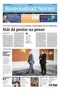 Obálka e-magazínu Hospodářské noviny 216 - 5.11.2014