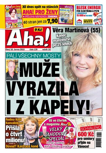 Obálka e-magazínu AHA! 16.6.2015