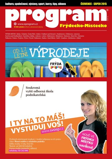 Obálka e-magazínu Program FM 7-8/2015