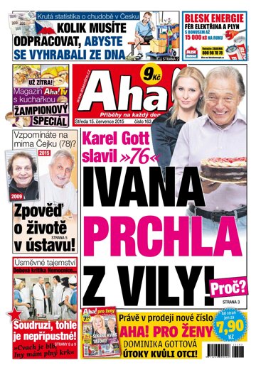 Obálka e-magazínu AHA! 15.7.2015