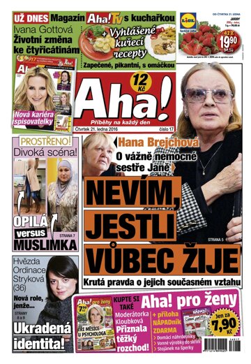 Obálka e-magazínu AHA! 21.1.2016