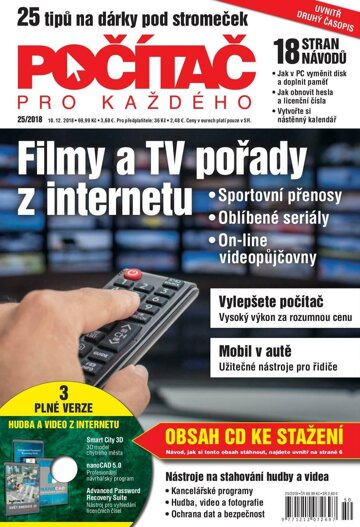 Obálka e-magazínu Počítač pro každého 25/2018