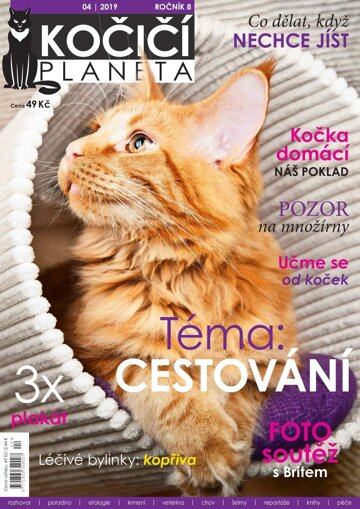 Obálka e-magazínu Kočičí planeta 4/2019