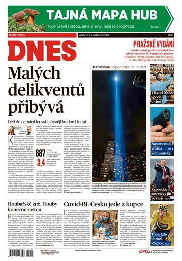 Obálka e-magazínu MF Dnes 12.9.2020