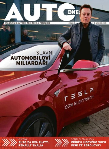 Obálka e-magazínu Auto DNES 2.2.2021