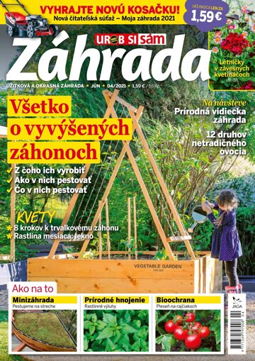 Obálka e-magazínu Záhrada 2021 04