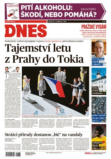 Obálka e-magazínu MF Dnes 24.7.2021