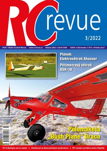 Obálka e-magazínu RC revue 3/2022
