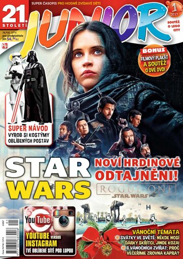 Obálka e-magazínu 21. století JUNIOR 1/17