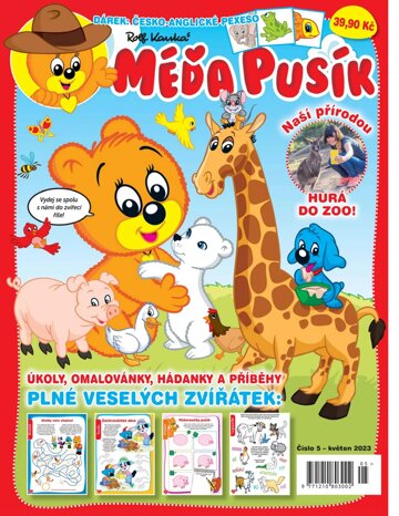 Obálka e-magazínu Méďa Pusík 5/2023