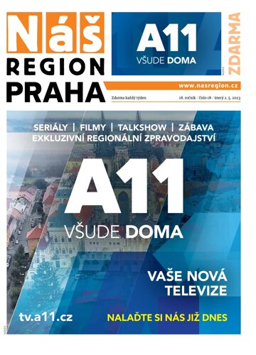 Obálka e-magazínu Náš Region - Praha 18/2023
