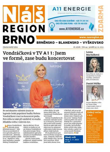 Obálka e-magazínu Náš Region - Brno 44/2023