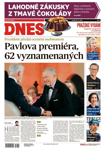 Obálka e-magazínu MF Dnes 30.10.2023