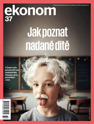 Obálka e-magazínu Ekonom 37 - 18.9.2025