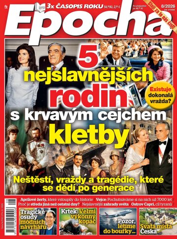 Obálka e-magazínu Epocha 8/2026
