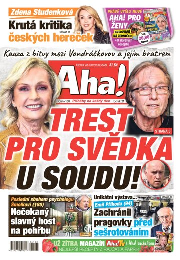 Obálka e-magazínu AHA! 22.7.2026