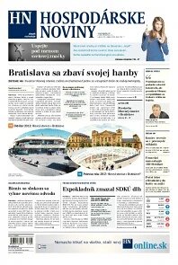 Obálka e-magazínu Hospodárske noviny 22.10.2013