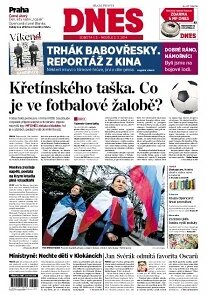 Obálka e-magazínu MF Dnes 1.3.2014