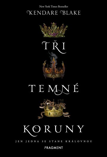 Obálka knihy Tři temné koruny