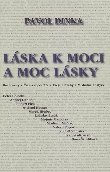 Obálka knihy Láska k moci a moc k láske