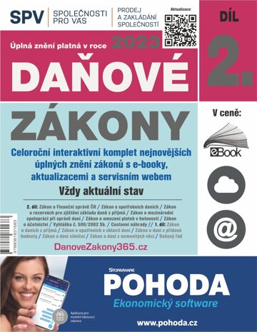 Daňové zákony 2023 XXL ProFi (Díl 2., právní stav 1. 1. 2023)