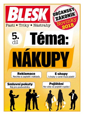 Obálka e-magazínu Blesk nákupy - 2.3.2015