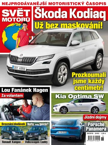 Obálka e-magazínu Svět motorů 5.9.2016