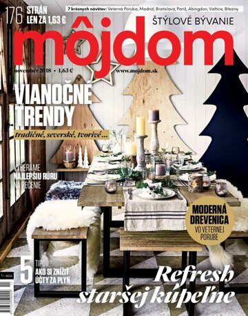 Obálka e-magazínu Môj dom 11/2018