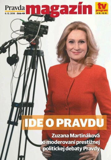 Obálka e-magazínu Magazín Pravdy 6. 12. 2018