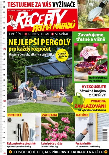 Obálka e-magazínu Recepty prima nápadů 6/2022