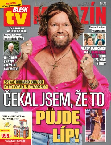 Obálka e-magazínu Blesk Tv magazín - 10.11.2023