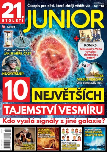 Obálka e-magazínu 21. století JUNIOR 2/24