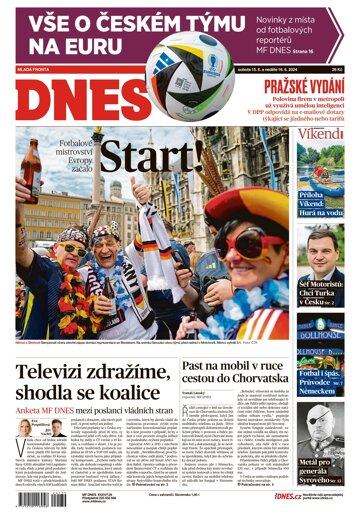 Obálka e-magazínu MF Dnes 15.6.2024
