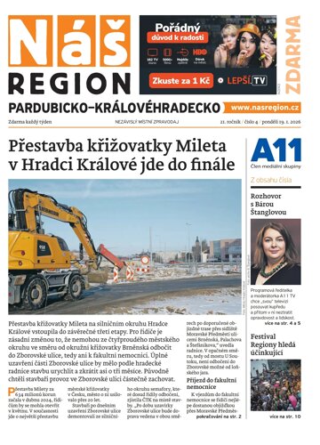 Obálka e-magazínu Náš Region - Pardubicko/Královéhradecko 4/2026