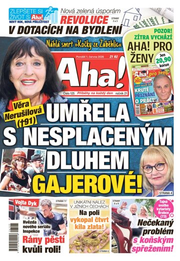 Obálka e-magazínu AHA! 1.6.2026