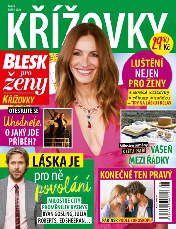 Obálka e-magazínu Blesk pro ženy Křížovky 8/2026