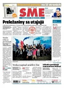 Obálka e-magazínu SME 24.4.2013