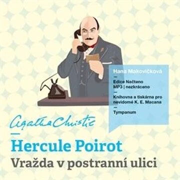 Obálka audioknihy Vražda v postranní ulici