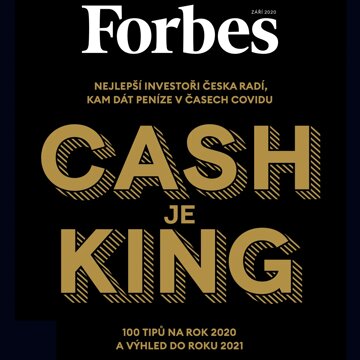 Obálka audioknihy Forbes září 2020