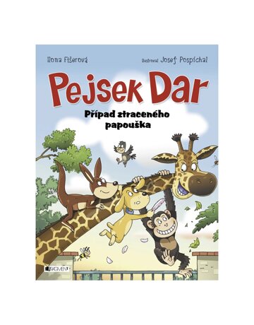 Obálka knihy Pejsek Dar – Případ ztraceného papouška