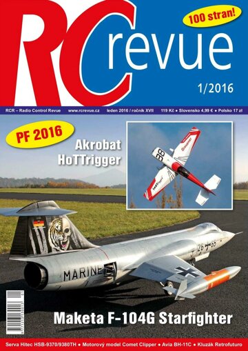 Obálka e-magazínu RC revue 1/16