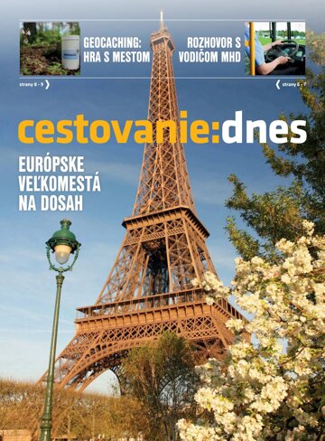 Obálka e-magazínu cestovanie:dnes (marec)